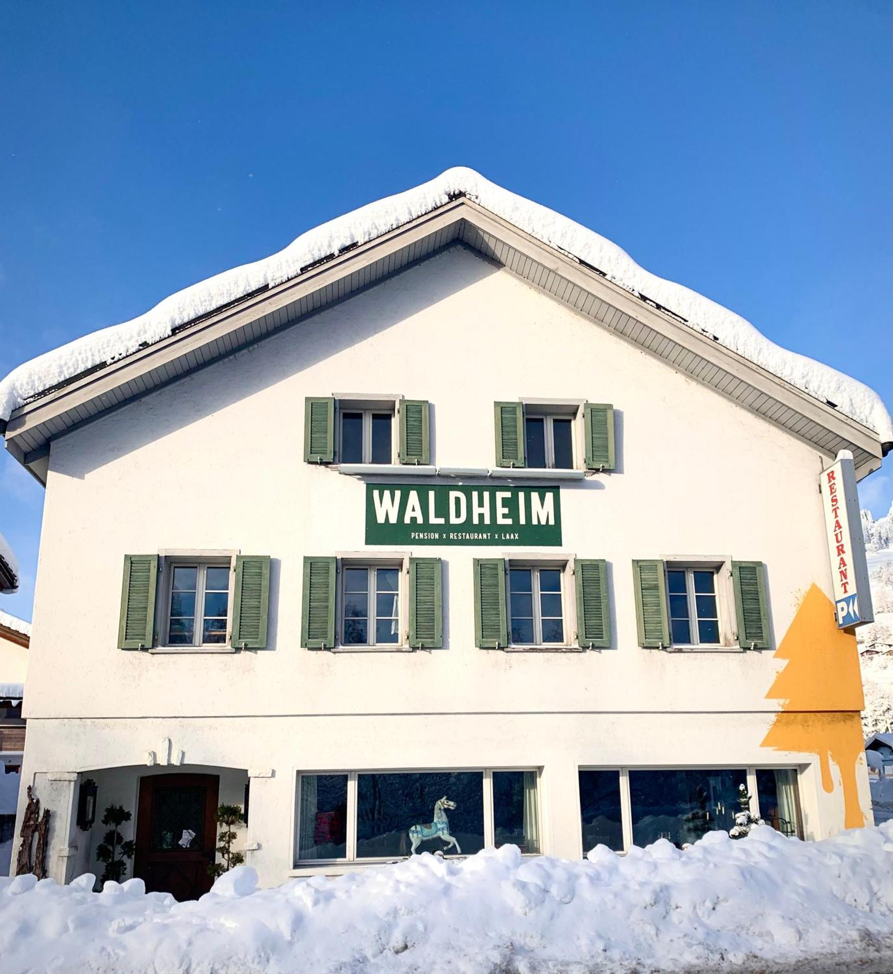 Waldheim Pension ลากซ์ ภายนอก รูปภาพ