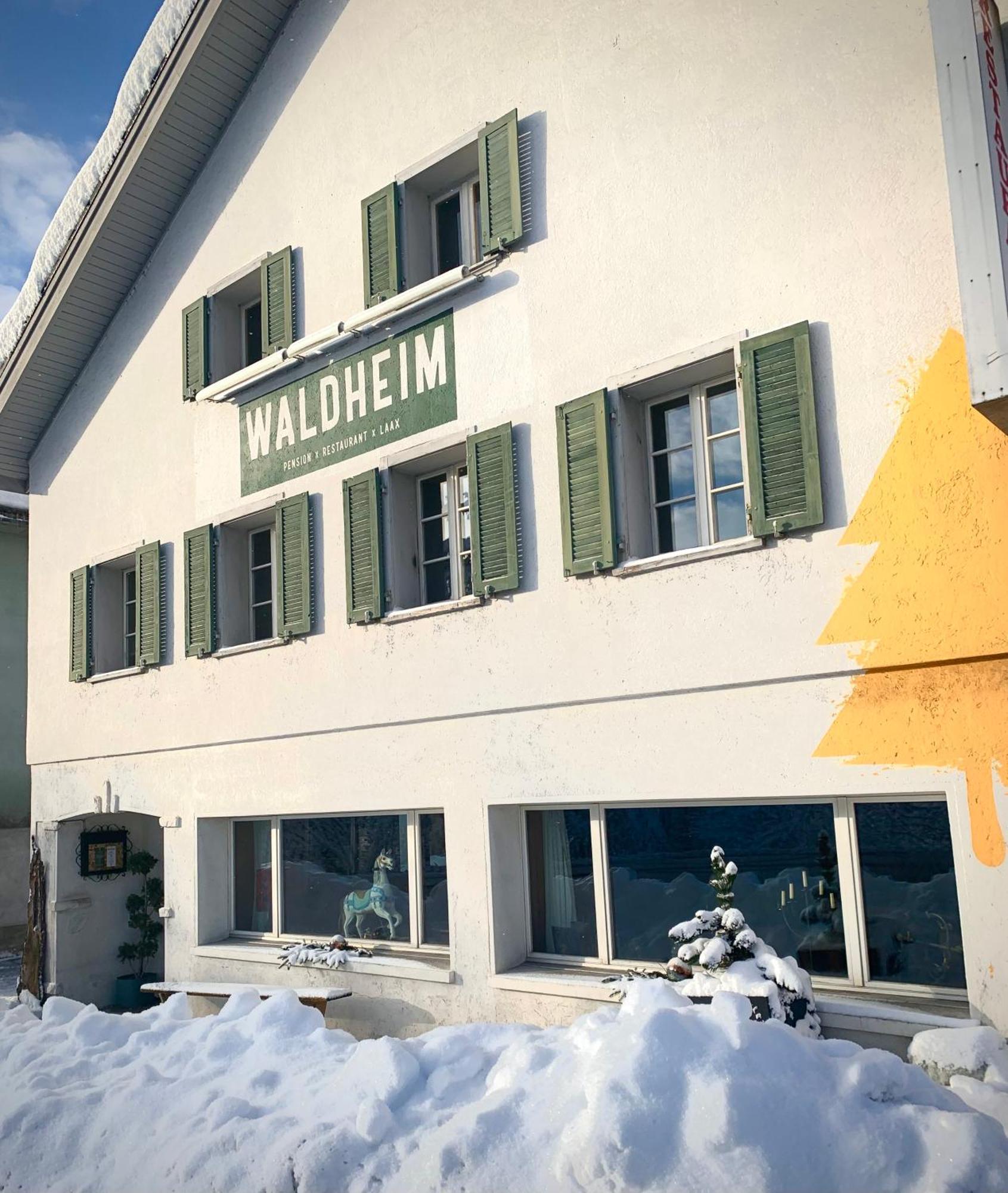 Waldheim Pension ลากซ์ ภายนอก รูปภาพ